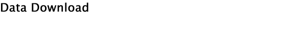 Data Download